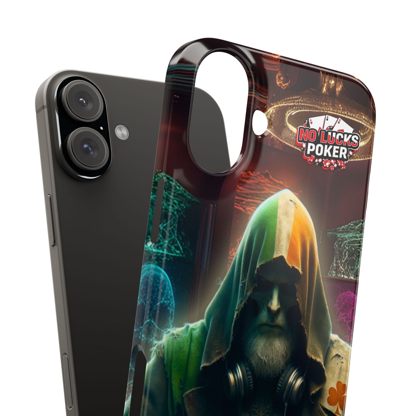 Mysterious Irish Poker Player Slim Phone Case -  iPhone 13 - 15