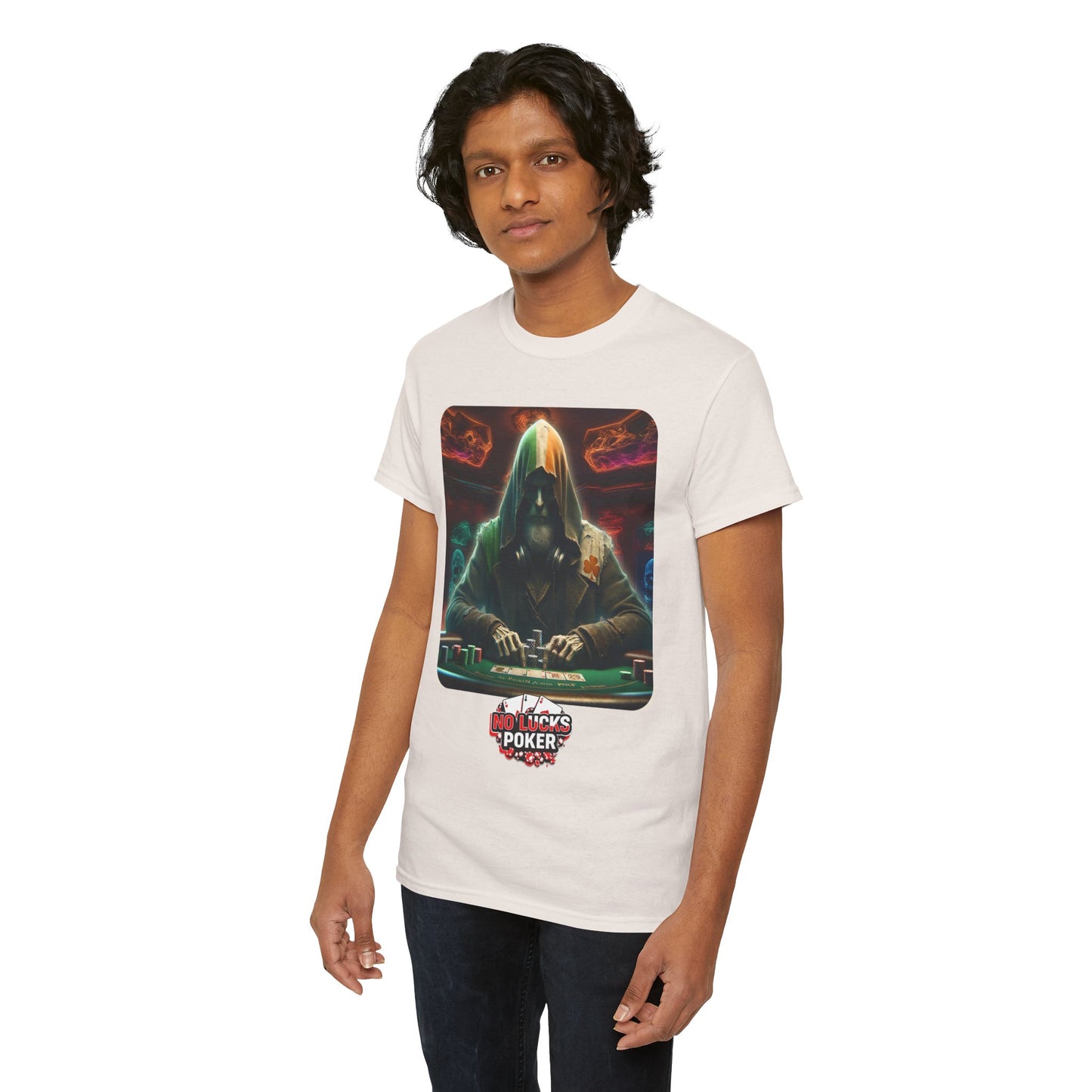 Irish Poker Player Celtic unisex heavy cotton tee Poker Apparel