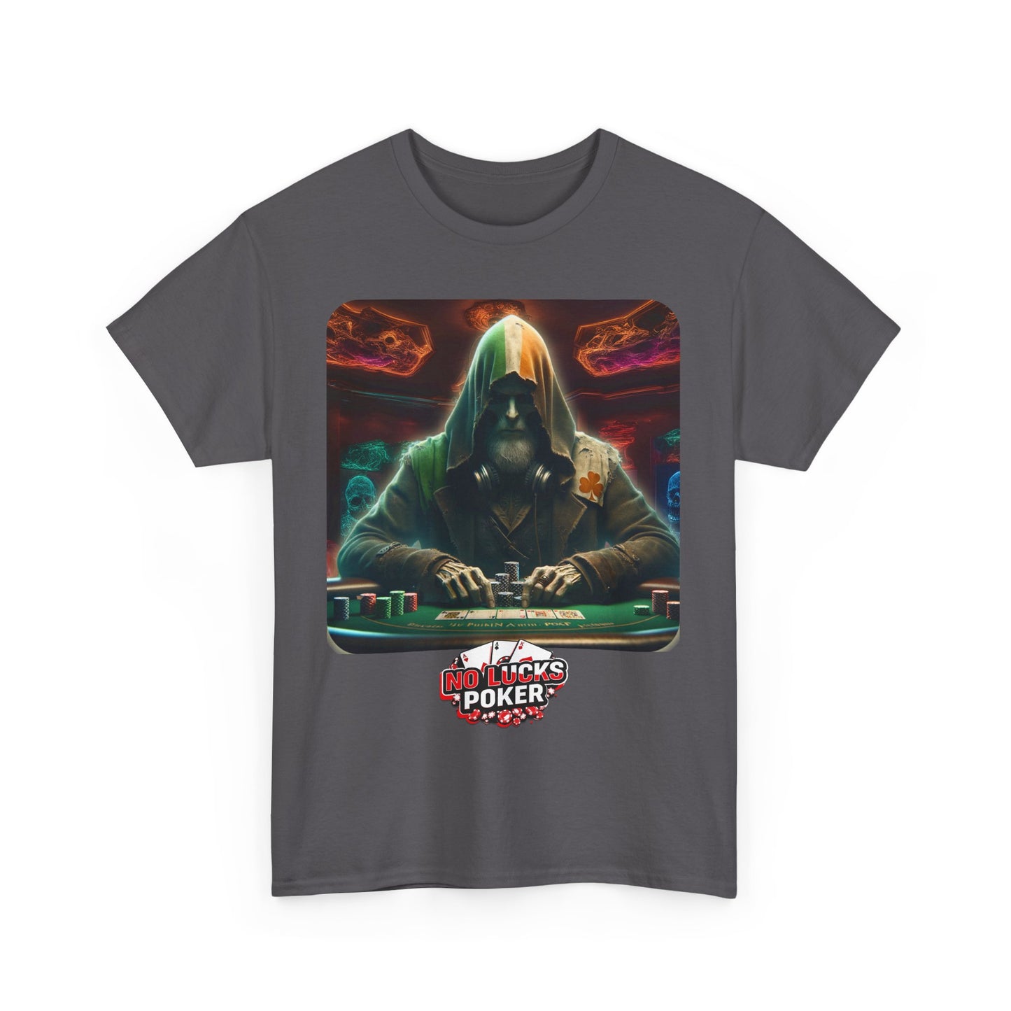Irish Poker Player Celtic unisex heavy cotton tee Poker Apparel