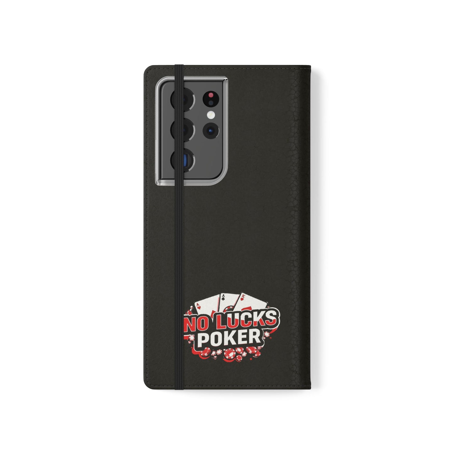 Skill Is My Shield Poker Phone Case | Zero Lucks – Ace of Spades & Crossed Swords – iPhone & Android Phone Cover