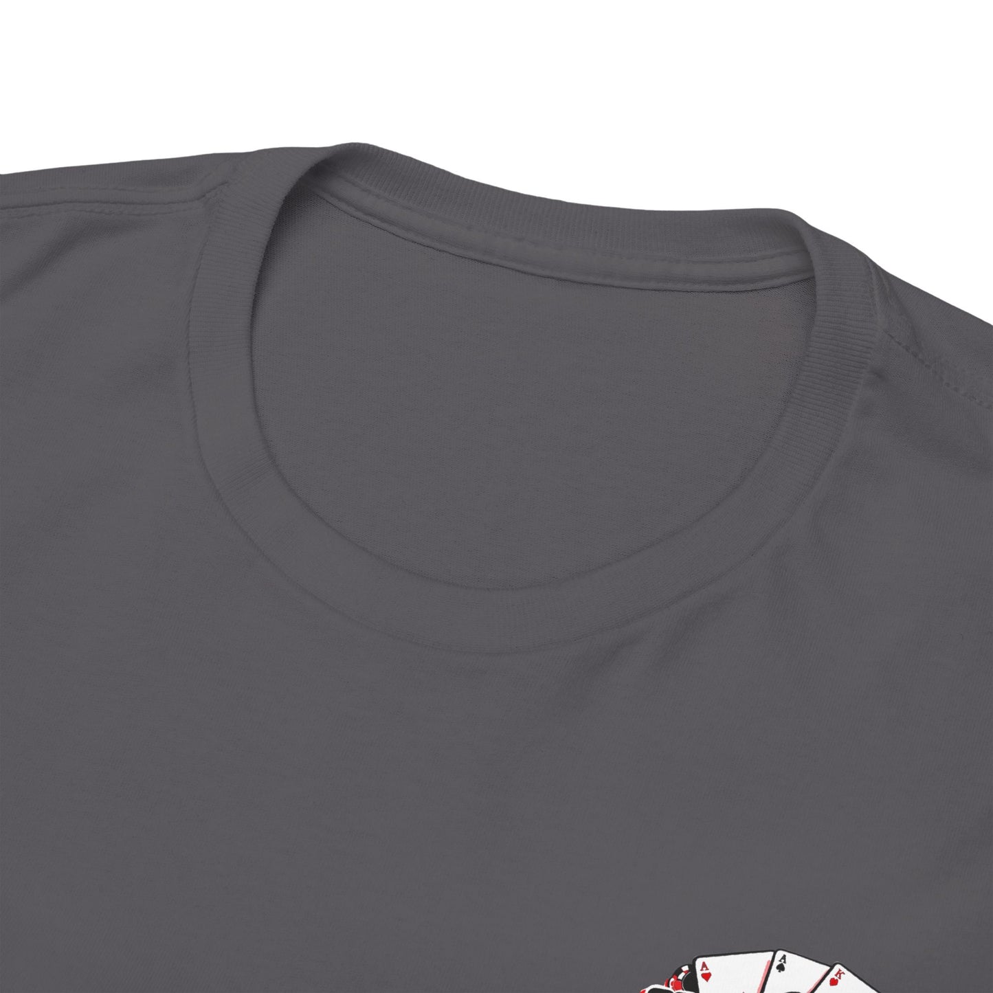 No Lucks Given – Signature Logo Poker Tee (All In Edition)
