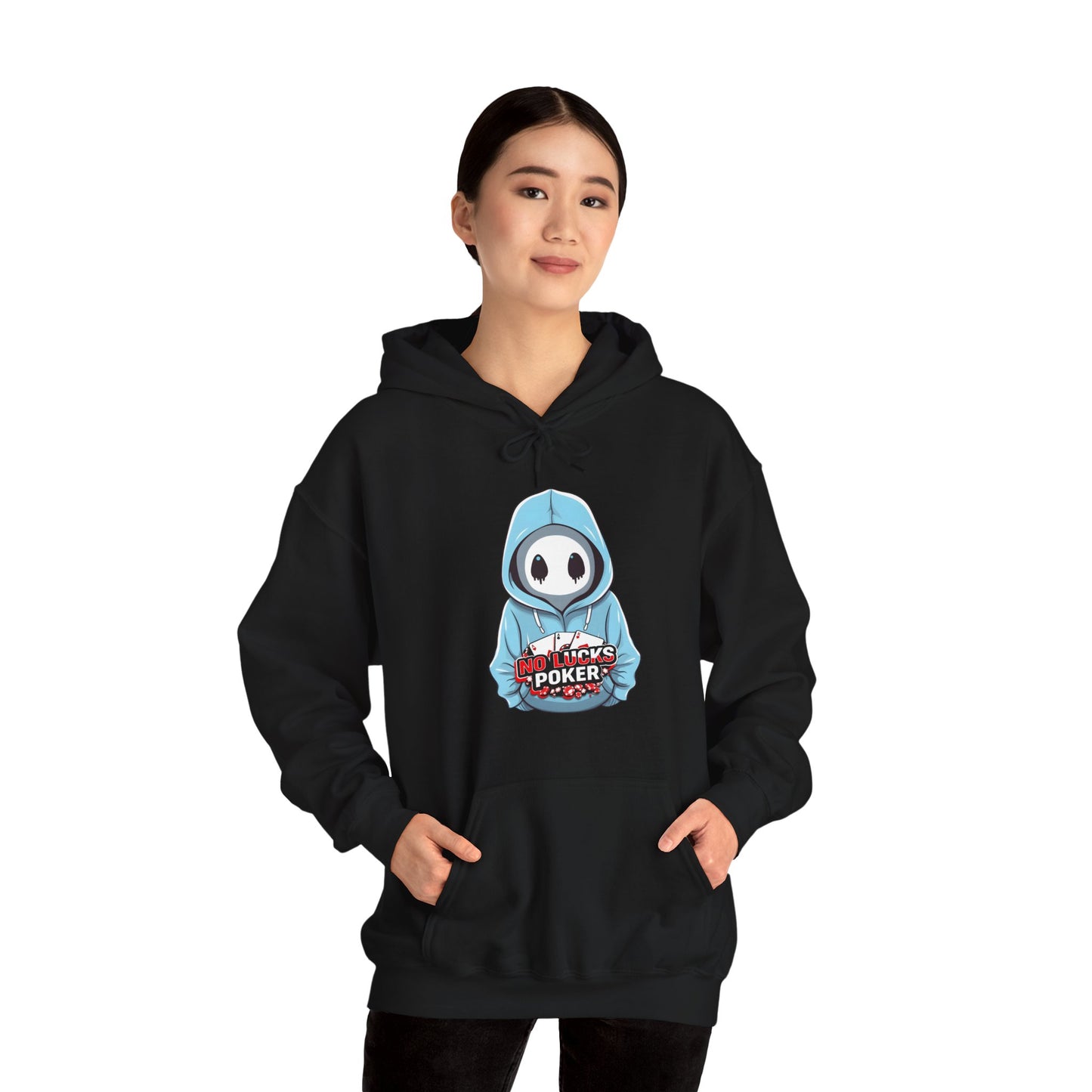 No Lucks Given Mysterious Hoodie – Play Bold. Stay Hidden