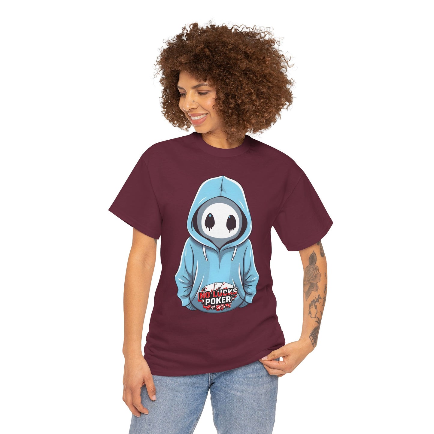 No Lucks Given – Mysterious Hoodie Player Tee (All-In Edition)