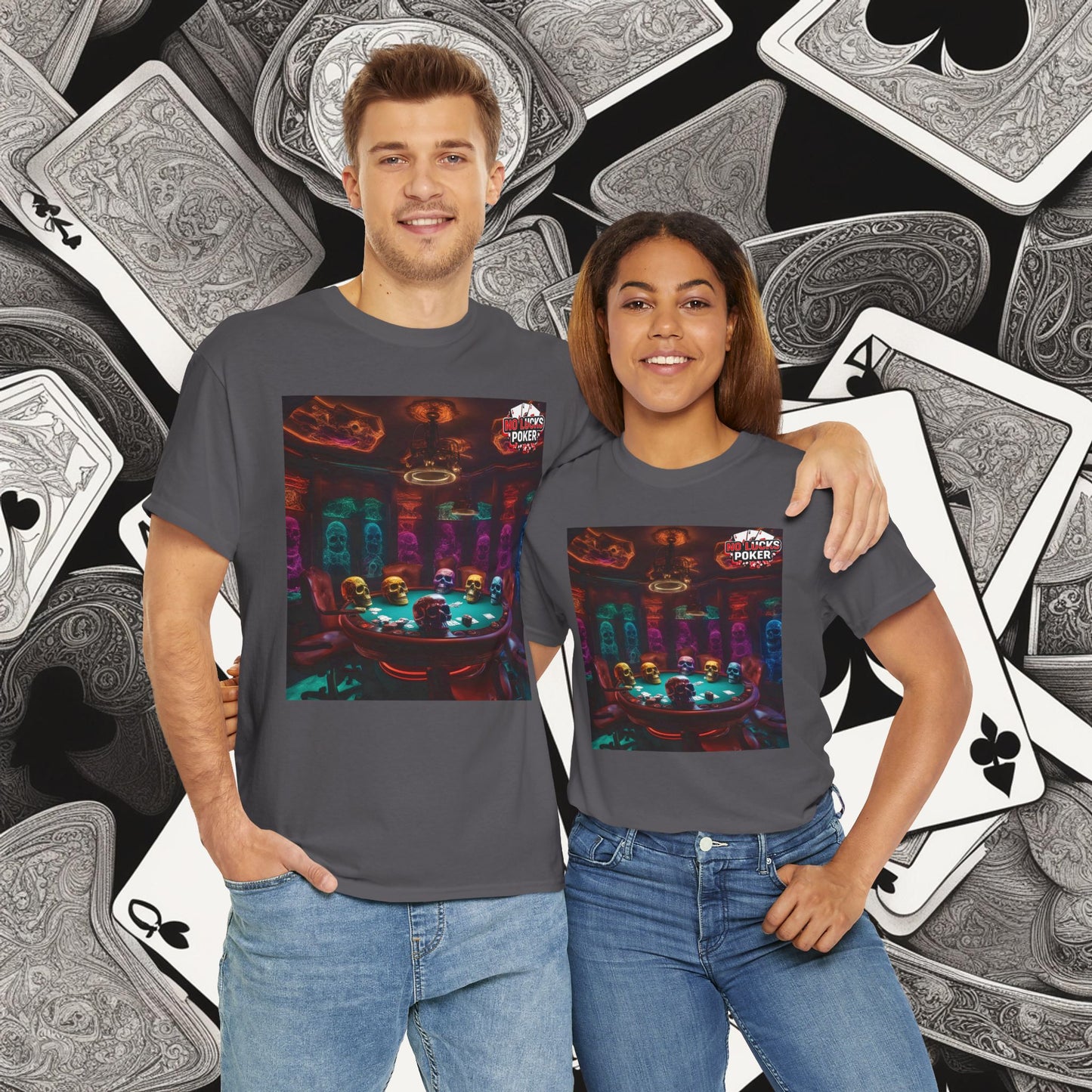 Game Over! No Lucks Given unisex heavy cotton tee