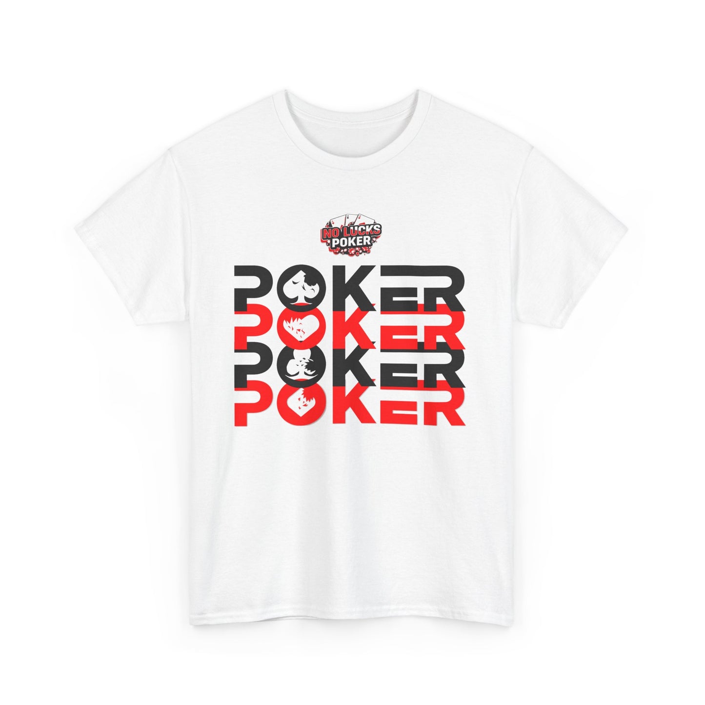 Poker Is Life – Aces & Royal Flush Tee by Zero Lucks