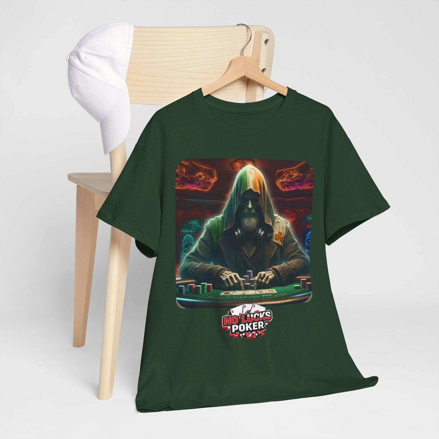 Irish Poker Player Celtic unisex heavy cotton tee Poker Apparel