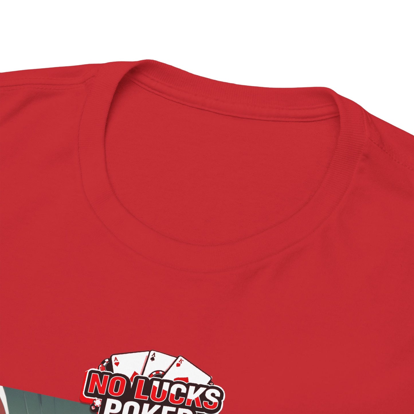 No Lucks Given – Poker Skull w/ Headphones Tee (Hero/Villain Edition)