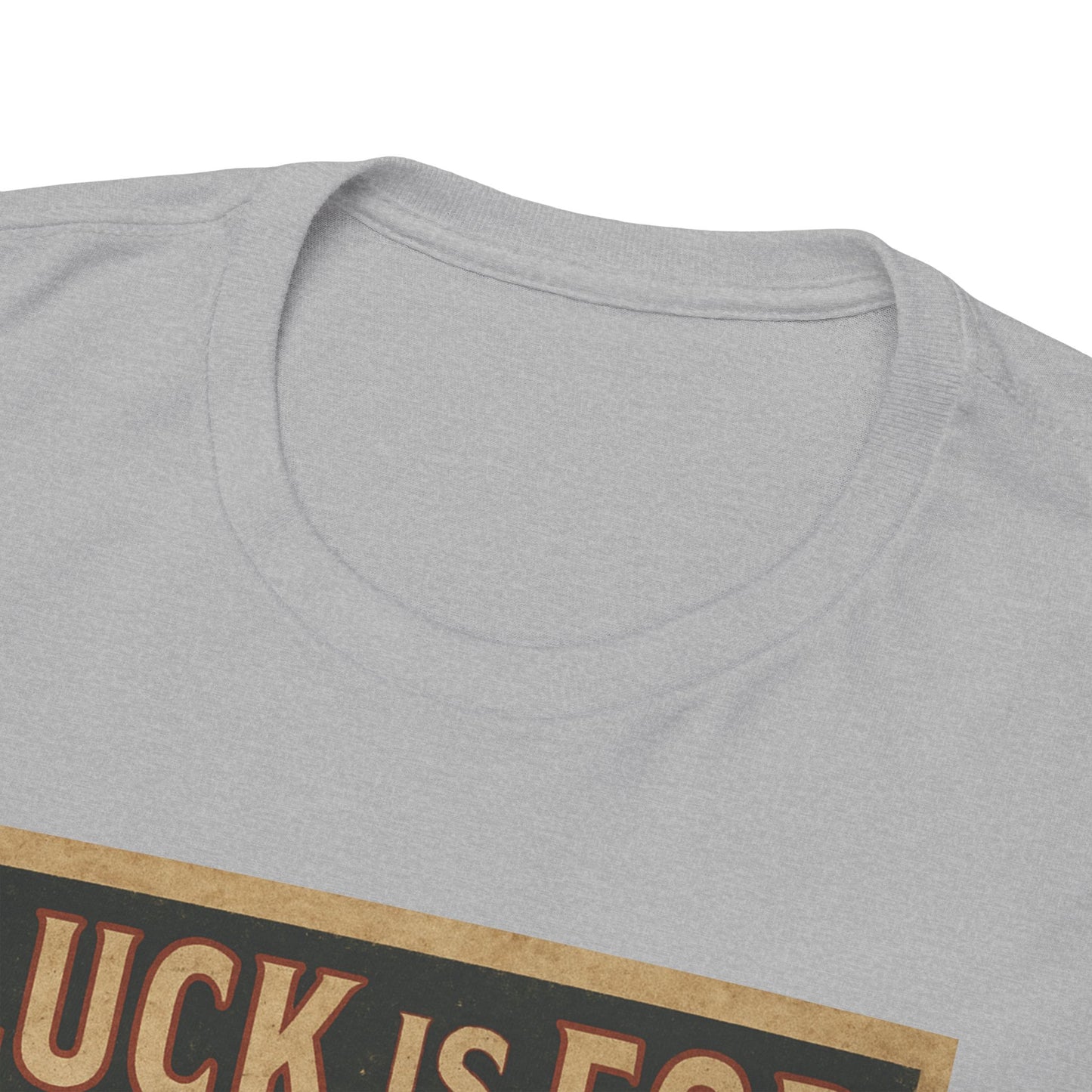 Luck is for Losers Poker T-Shirt | Zero Lucks – Skill Over Chance