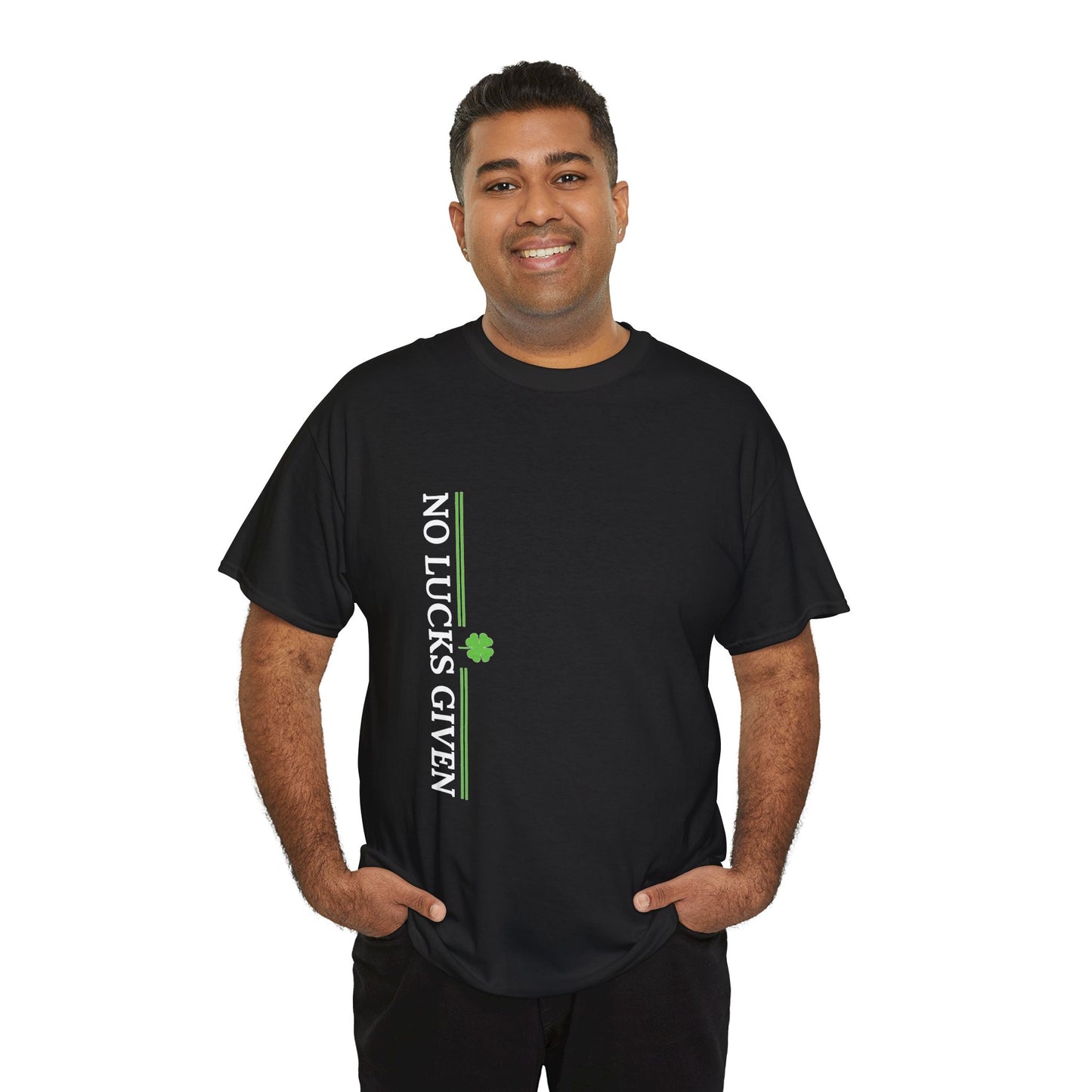 No Lucks Given – Signature Logo Poker Tee (All In Edition)