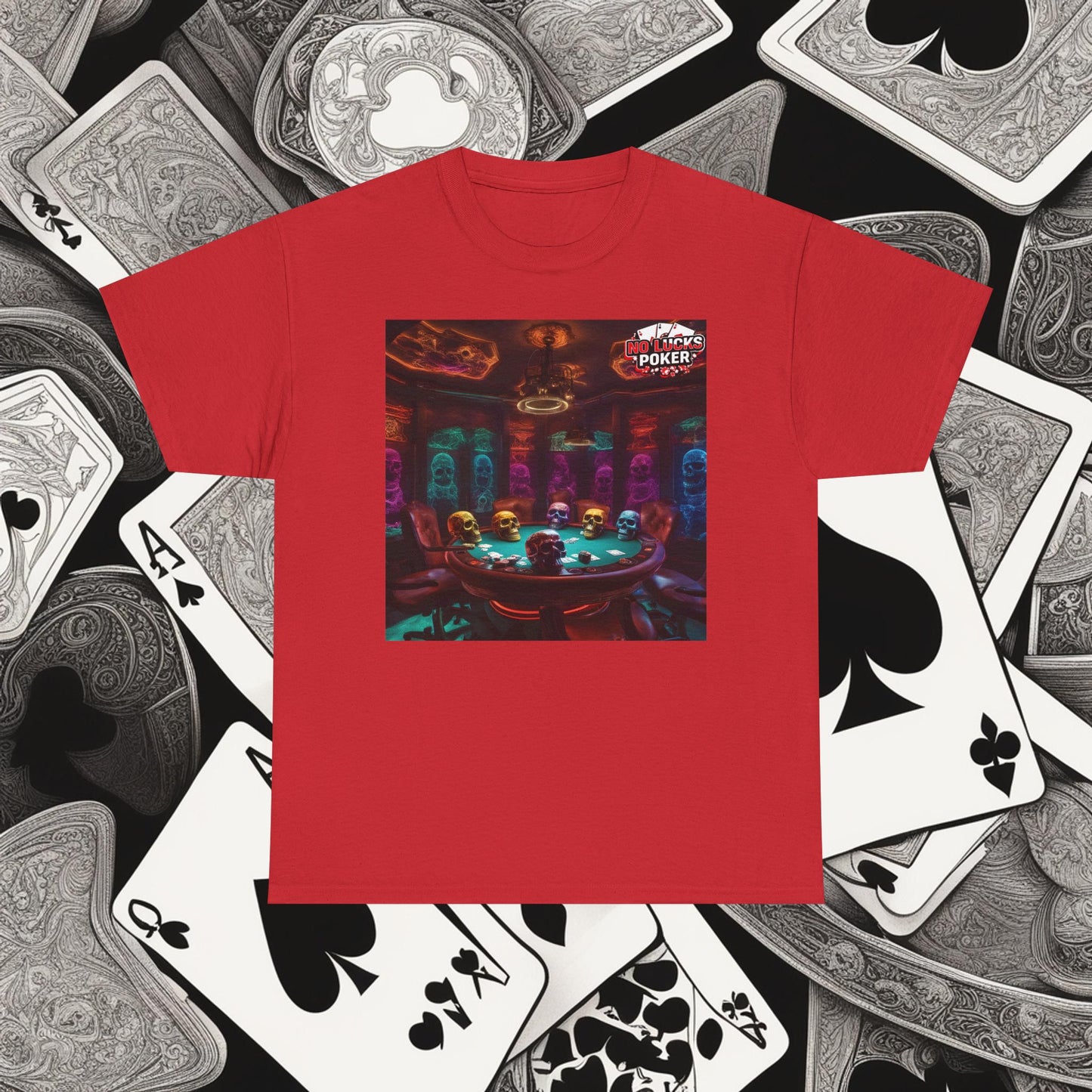 Game Over! No Lucks Given unisex heavy cotton tee