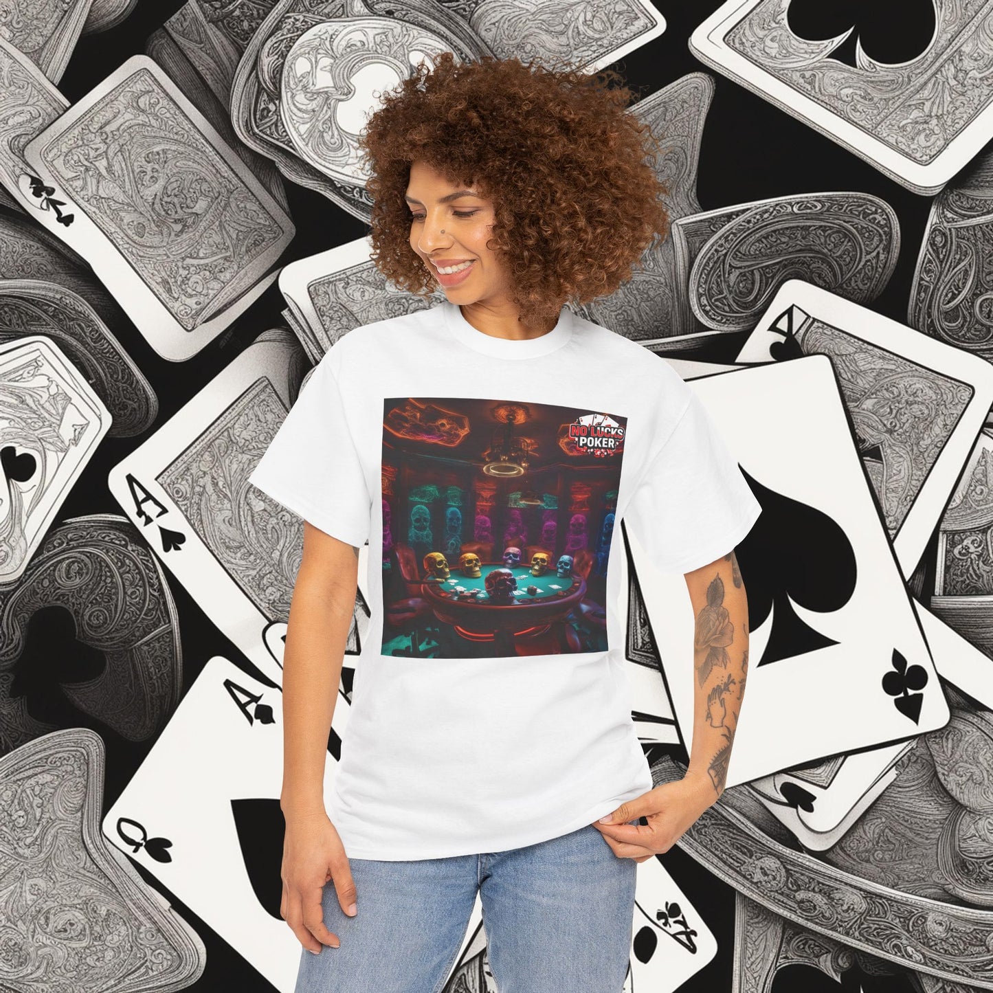 Game Over! No Lucks Given unisex heavy cotton tee