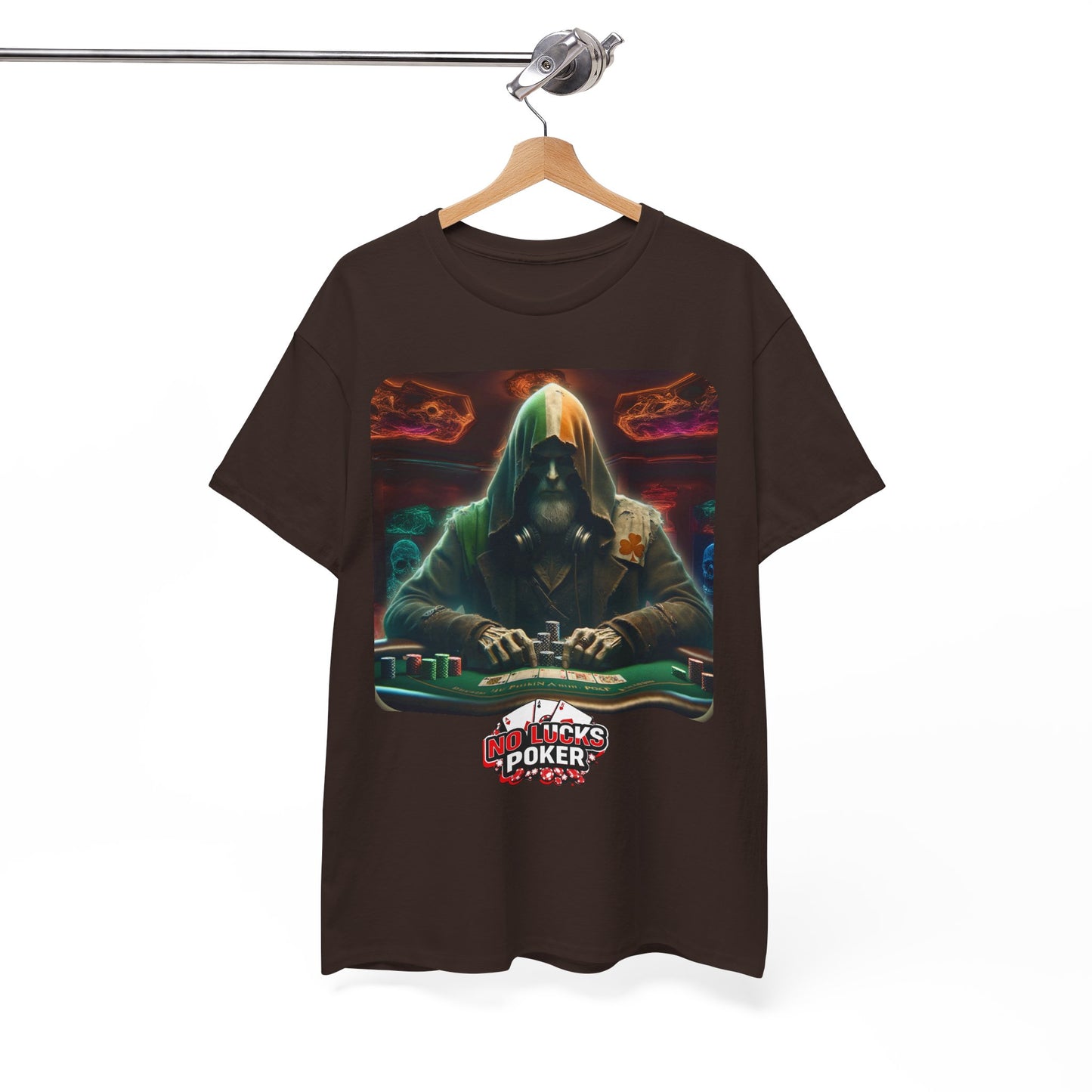 Irish Poker Player Celtic unisex heavy cotton tee Poker Apparel