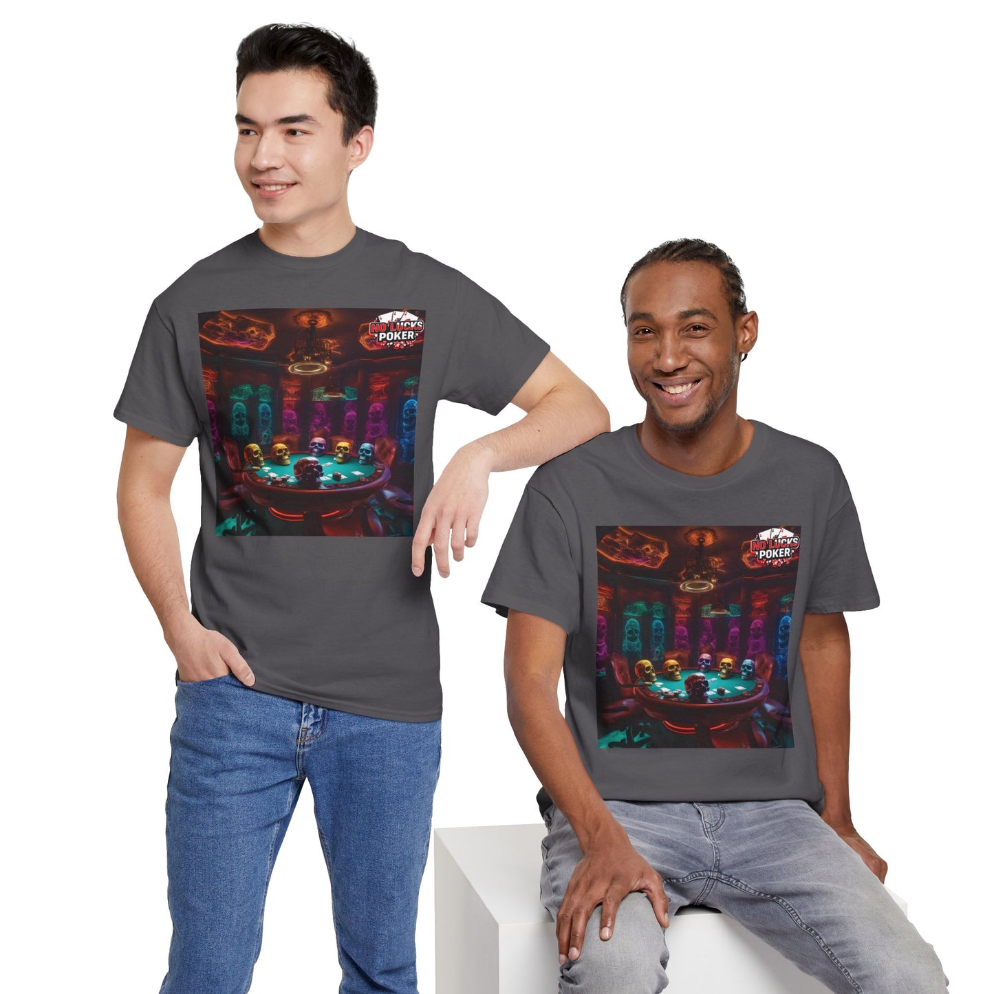 Game Over! No Lucks Given unisex heavy cotton tee