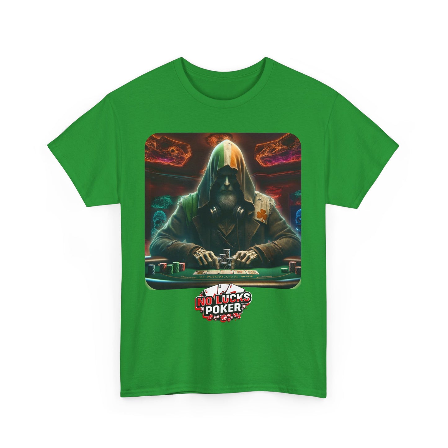 Irish Poker Player Celtic unisex heavy cotton tee Poker Apparel