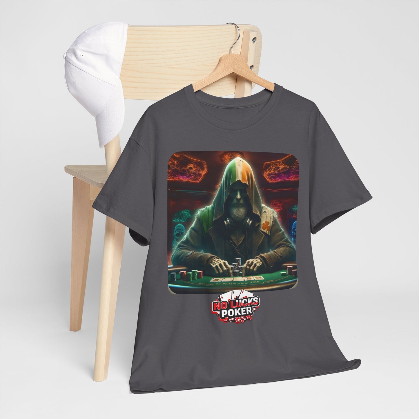 Irish Poker Player Celtic unisex heavy cotton tee Poker Apparel