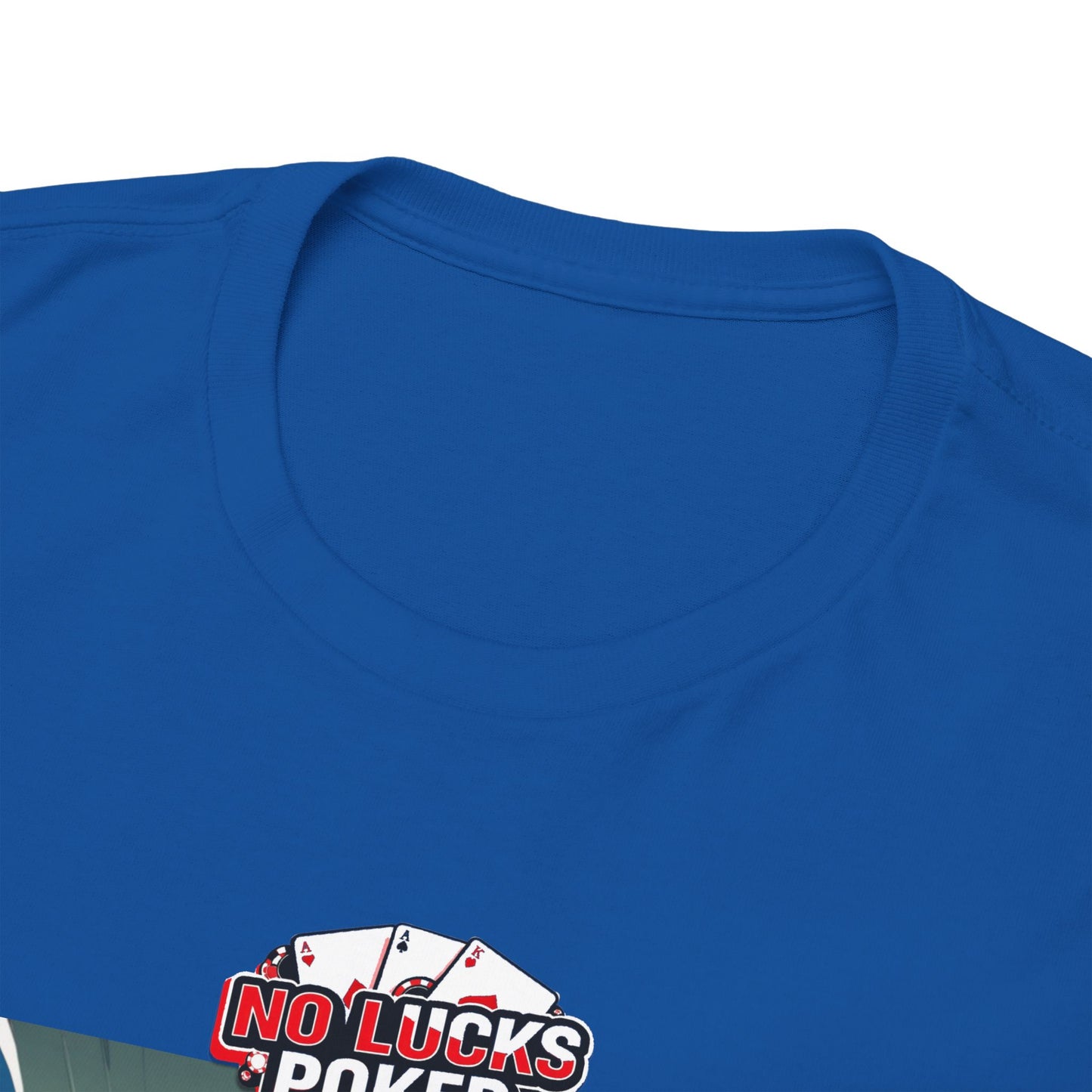 No Lucks Given – Poker Skull w/ Headphones Tee (Hero/Villain Edition)