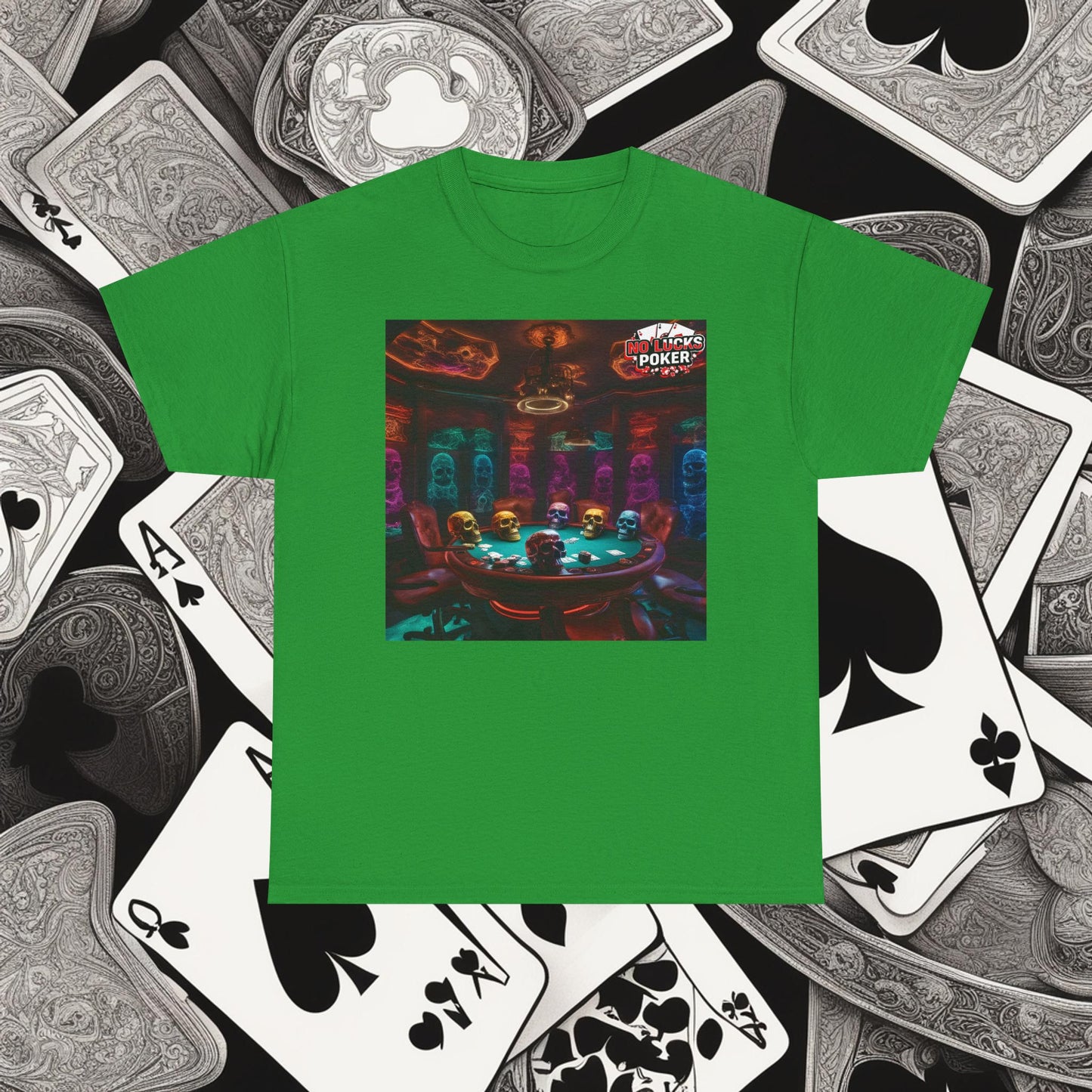 Game Over! No Lucks Given unisex heavy cotton tee
