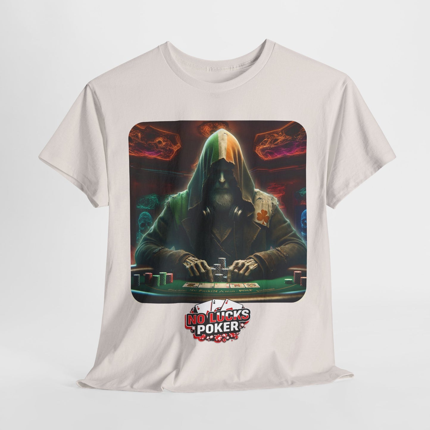 Irish Poker Player Celtic unisex heavy cotton tee Poker Apparel
