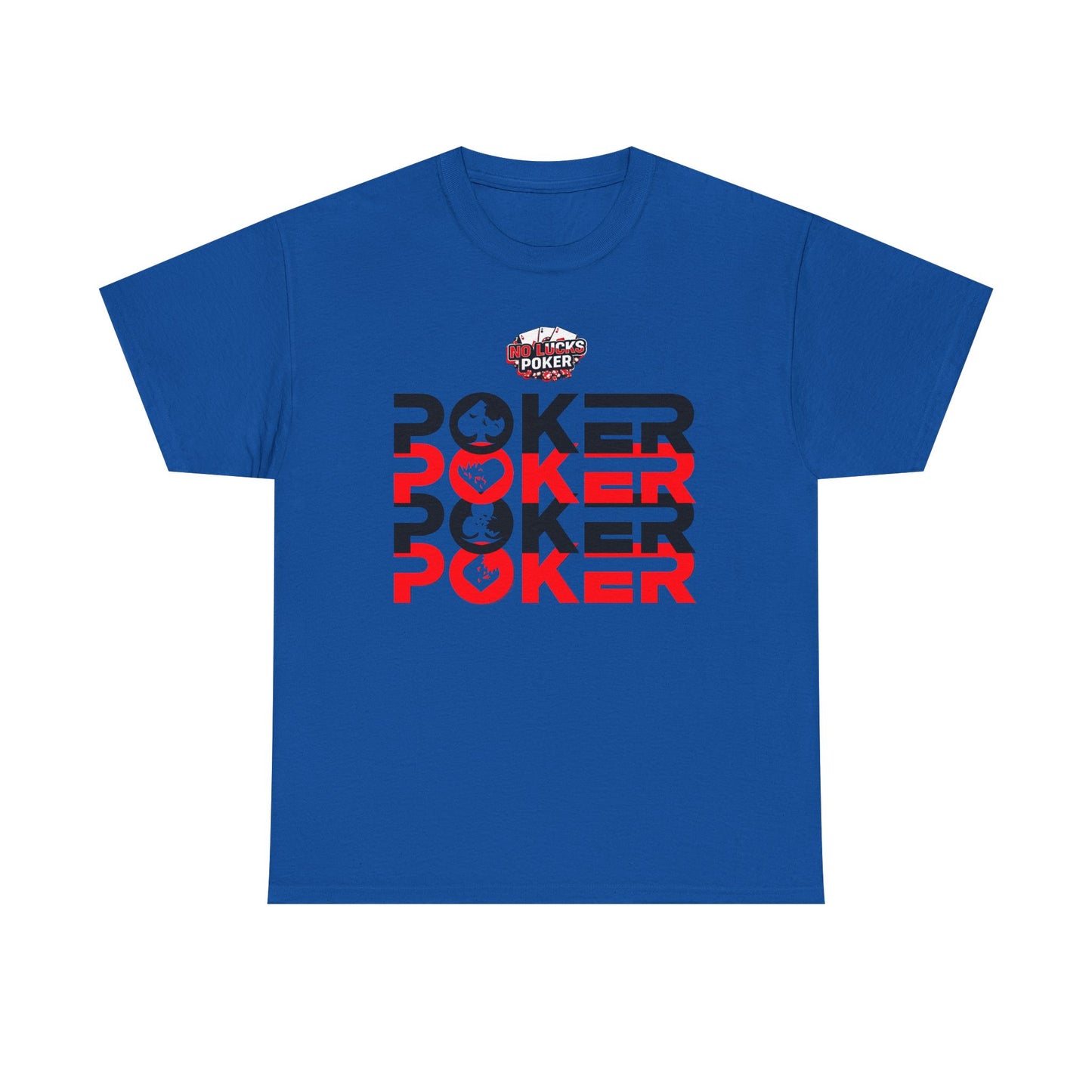 Poker Is Life – Aces & Royal Flush Tee by Zero Lucks