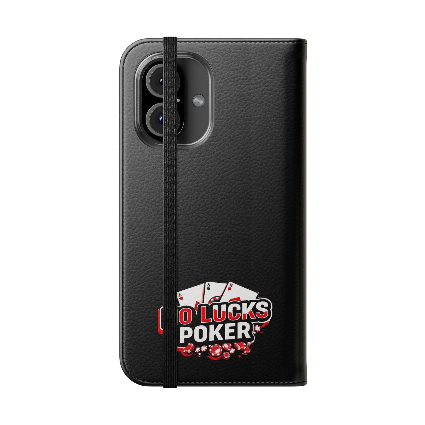 Skill Is My Shield Poker Phone Case | Zero Lucks – Ace of Spades & Crossed Swords – iPhone & Android Phone Cover