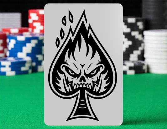Pocket Aces Monster - Custom 3D Printed Poker Cut Card – Casino & Home Game Dealer Accessory