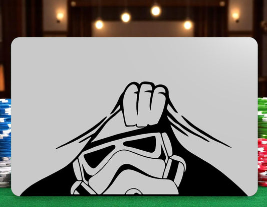 Stormtrooper Hiding - Custom 3D Printed Poker Cut Card – Casino & Home Game Dealer Accessory